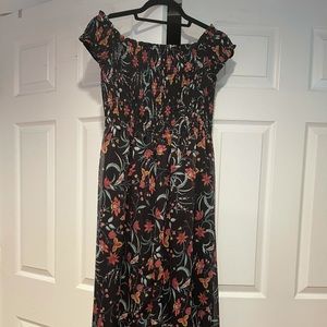 Off the shoulder dress